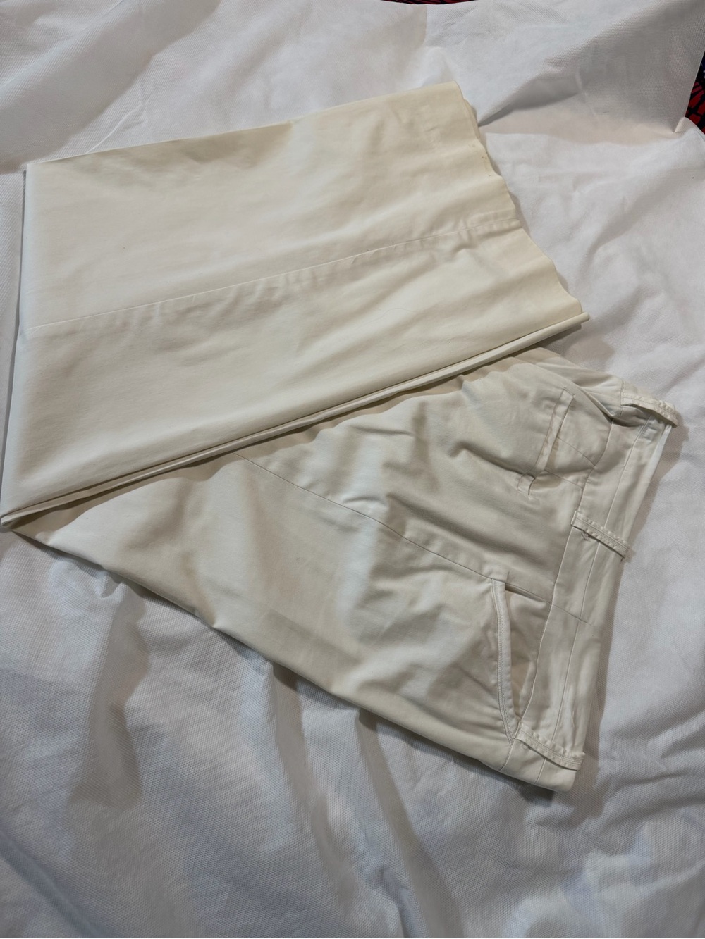 Women Classic White Dress Pants